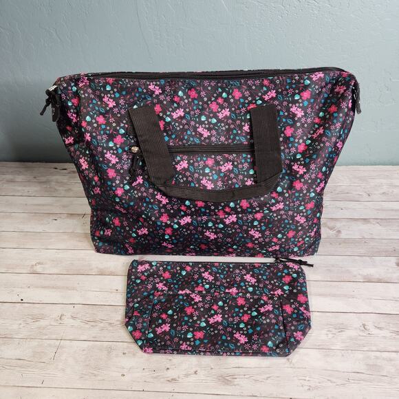 Woman Within 2-Piece Weekender Bag Set NEW - Picture 2 of 10